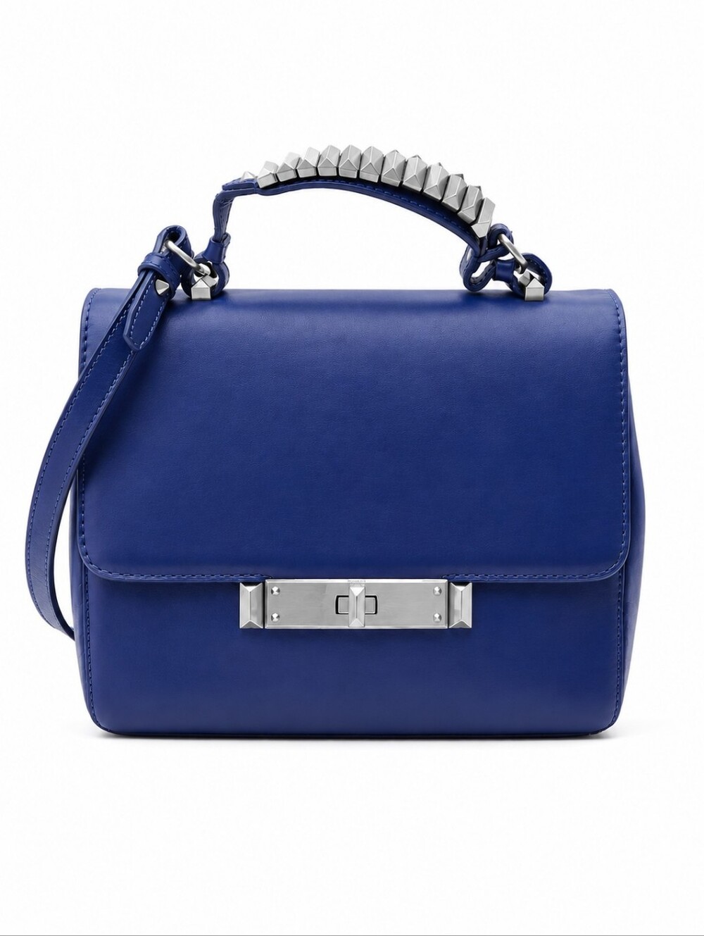 26. SCHUTZ Top-Handle Satchel | Cobalt Blue